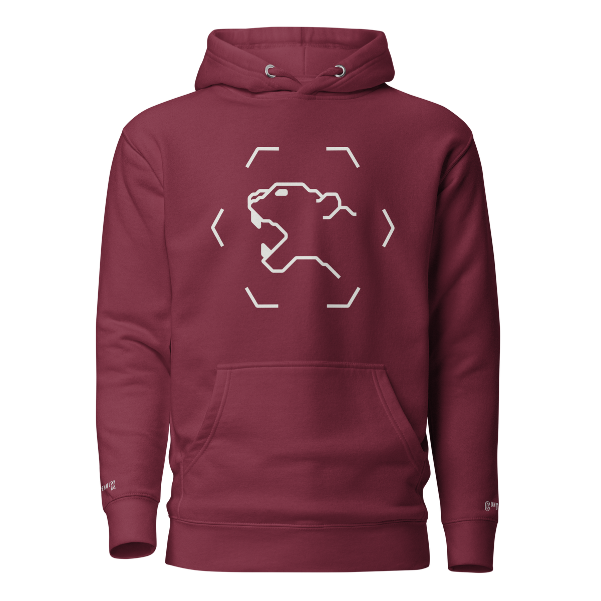 CTX HOODIE "CRIMSON"