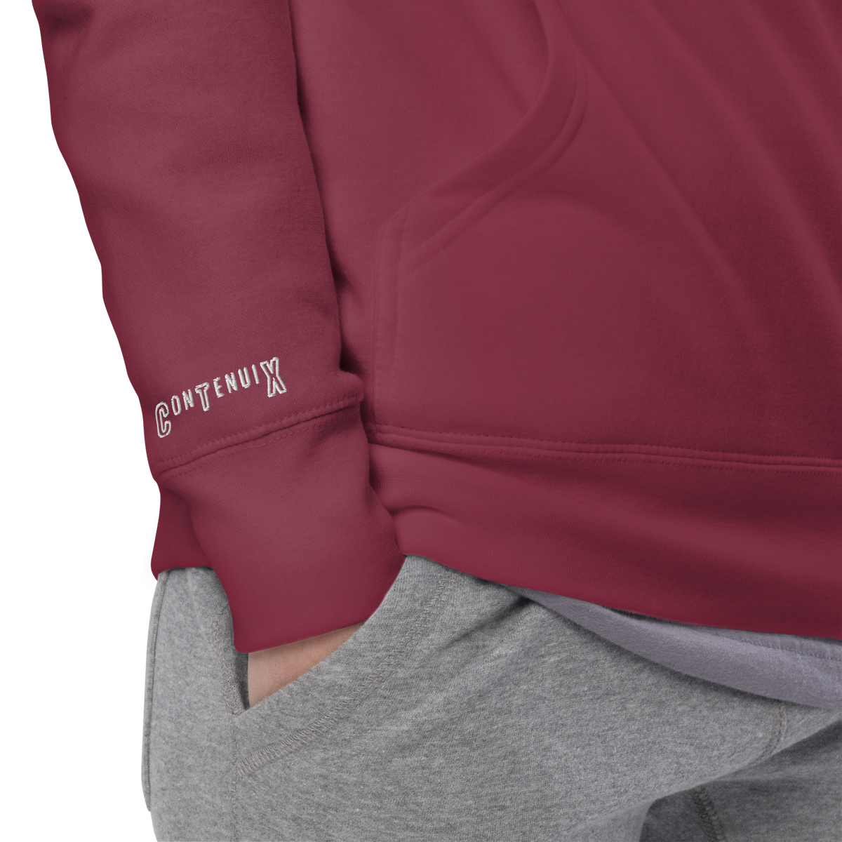 CTX HOODIE "CRIMSON"